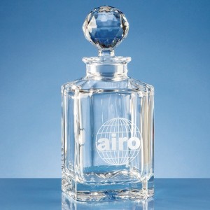 Crystal Square Spirit Decanter