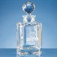 Crystal Square Spirit Decanter