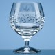 Mayfair Crystalite Panel Brandy Glass