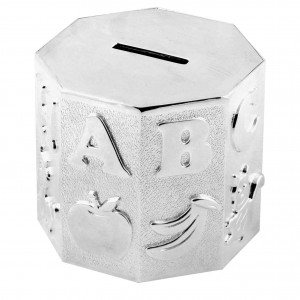 Bambino A-Z Octagonal Money Box
