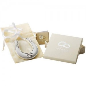 Amore By Juliana Silver Plated Horse Shoe With Rings Icon
