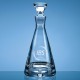 Bubble Base Pyramid Decanter