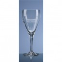 Durham Lead Crystal Panel Wine Glass