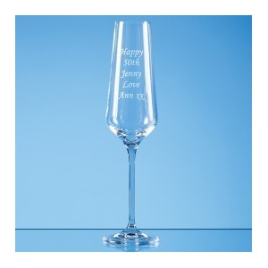Verona Lead Crystal Champagne Flute