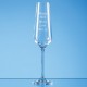 Verona Lead Crystal Champagne Flute
