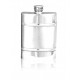 Plain Hipflask With Satin Finish Centre Band