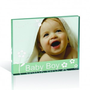 Baby Boy Photo Frame Large