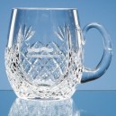 Large Lead Crystal Panel Barrel Tankard